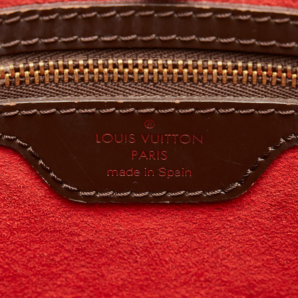 Louis Vuitton Damier Ebene Hampstead PM (SHG-MPJrK1)