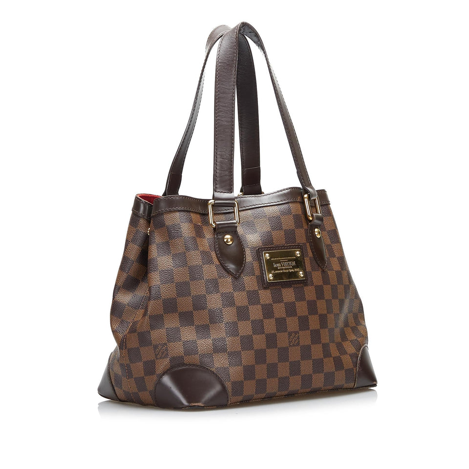 Louis Vuitton Damier Ebene Hampstead PM (SHG-MPJrK1)