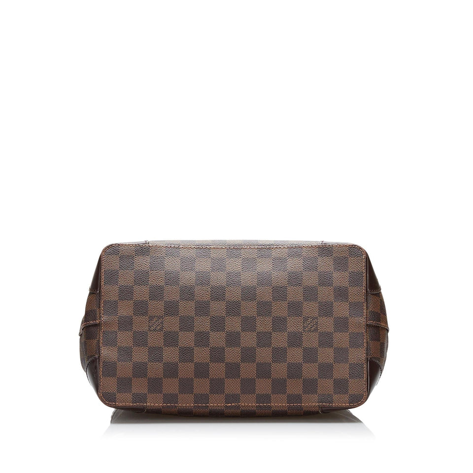 Louis Vuitton Damier Ebene Hampstead PM (SHG-JgCpdI)