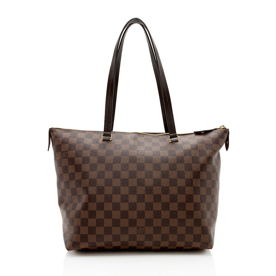 Louis Vuitton Damier Ebene Iena MM Tote (SHF-23445)