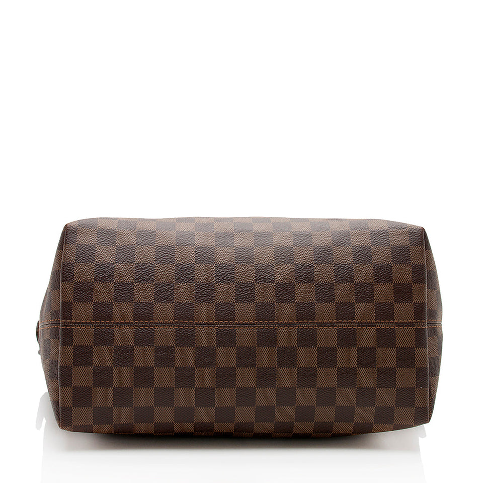 Louis Vuitton Damier Ebene Iena MM Tote (SHF-23445)