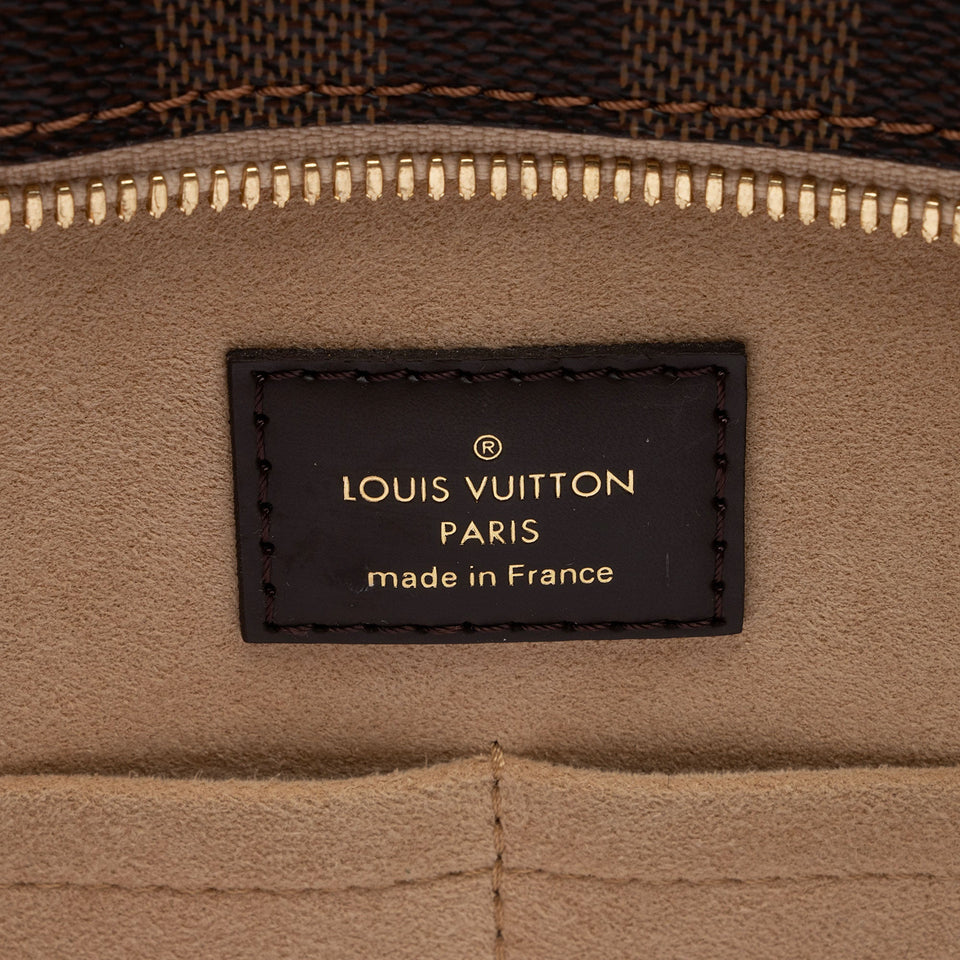 Louis Vuitton Damier Ebene Jersey Tote (SHF-njZMjN)