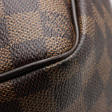 Louis Vuitton Damier Ebene Keepall Bandouliere 45 Duffel Bag (SHF-22790)