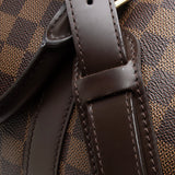 Louis Vuitton Damier Ebene Keepall Bandouliere 45 Duffel Bag (SHF-22790)