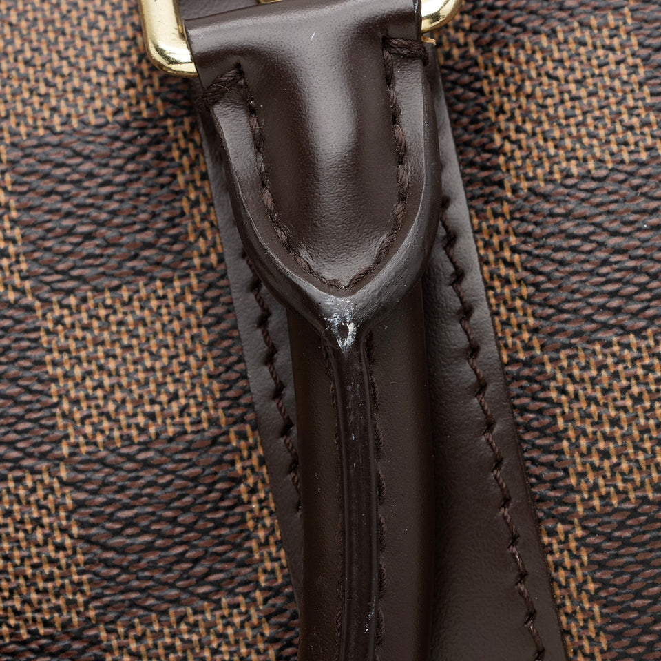 Louis Vuitton Damier Ebene Keepall Bandouliere 45 Duffel Bag (SHF-22790)