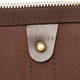 Louis Vuitton Damier Ebene Keepall Bandouliere 55 (SHG-36554)