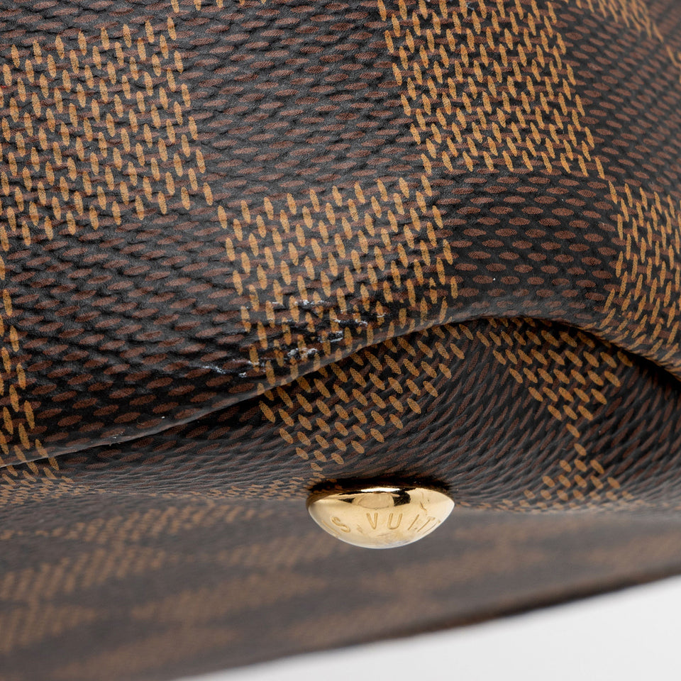 Louis Vuitton Damier Ebene Kensington Tote (SHF-TWK4eQ)