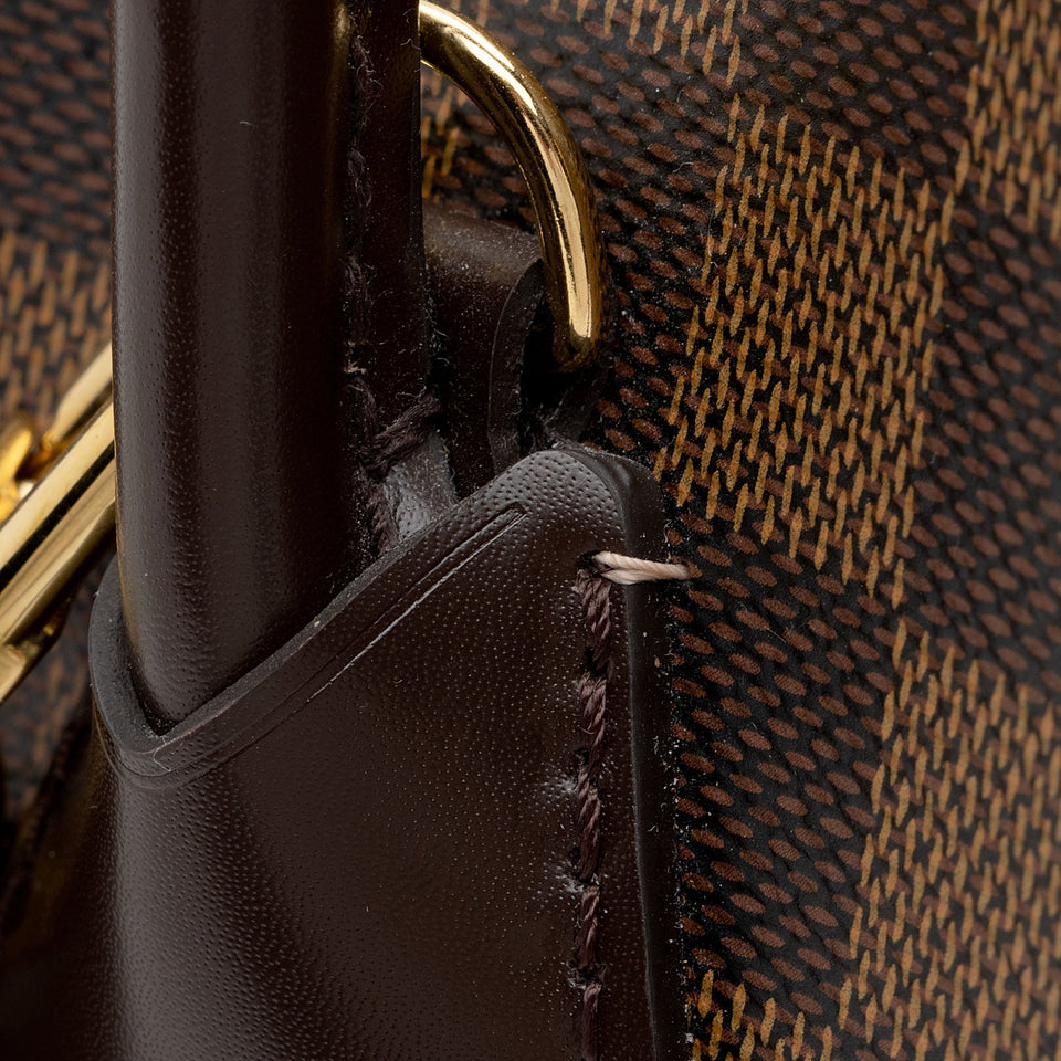Louis Vuitton Damier Ebene Kensington Tote (SHF-TWK4eQ)