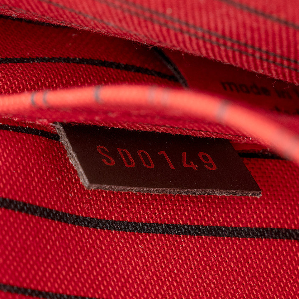 Louis Vuitton Damier Ebene Neverfull GM Pochette (SHF-21422)