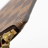 Louis Vuitton Damier Ebene Neverfull GM Pochette (SHF-21422)