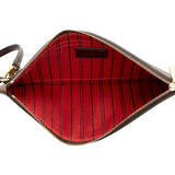Louis Vuitton Damier Ebene Neverfull GM Pochette (SHF-21422)