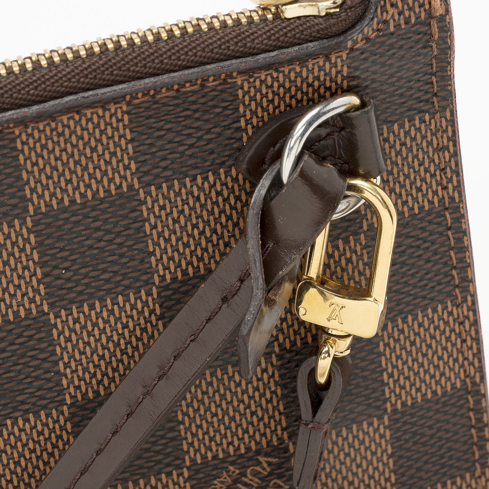 Louis Vuitton Damier Ebene Neverfull GM Pochette (SHF-22210)