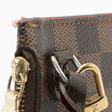 Louis Vuitton Damier Ebene Neverfull GM Pochette (SHF-22210)
