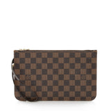 Louis Vuitton Damier Ebene Neverfull GM Pochette (SHF-22210)