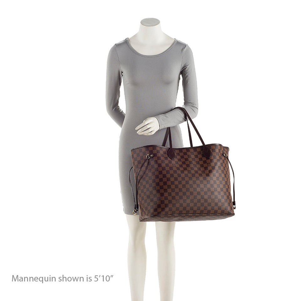 Louis Vuitton Damier Ebene Neverfull GM Tote (SHF-20007)