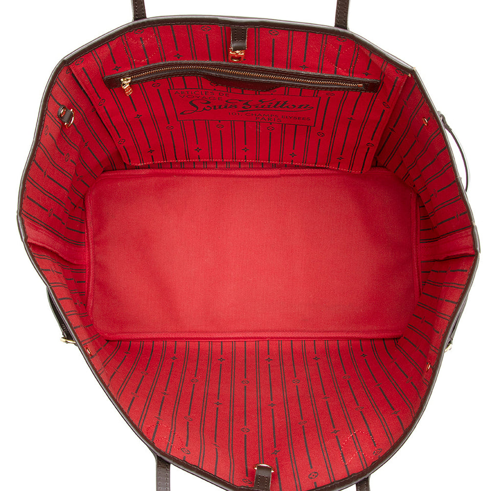 Louis Vuitton Damier Ebene Neverfull GM Tote (SHF-20196)