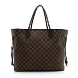 Louis Vuitton Damier Ebene Neverfull GM Tote (SHF-22140)