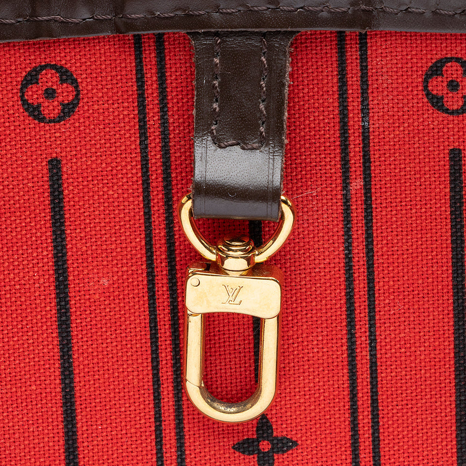 Louis Vuitton Damier Ebene Neverfull GM Tote (SHF-22140)