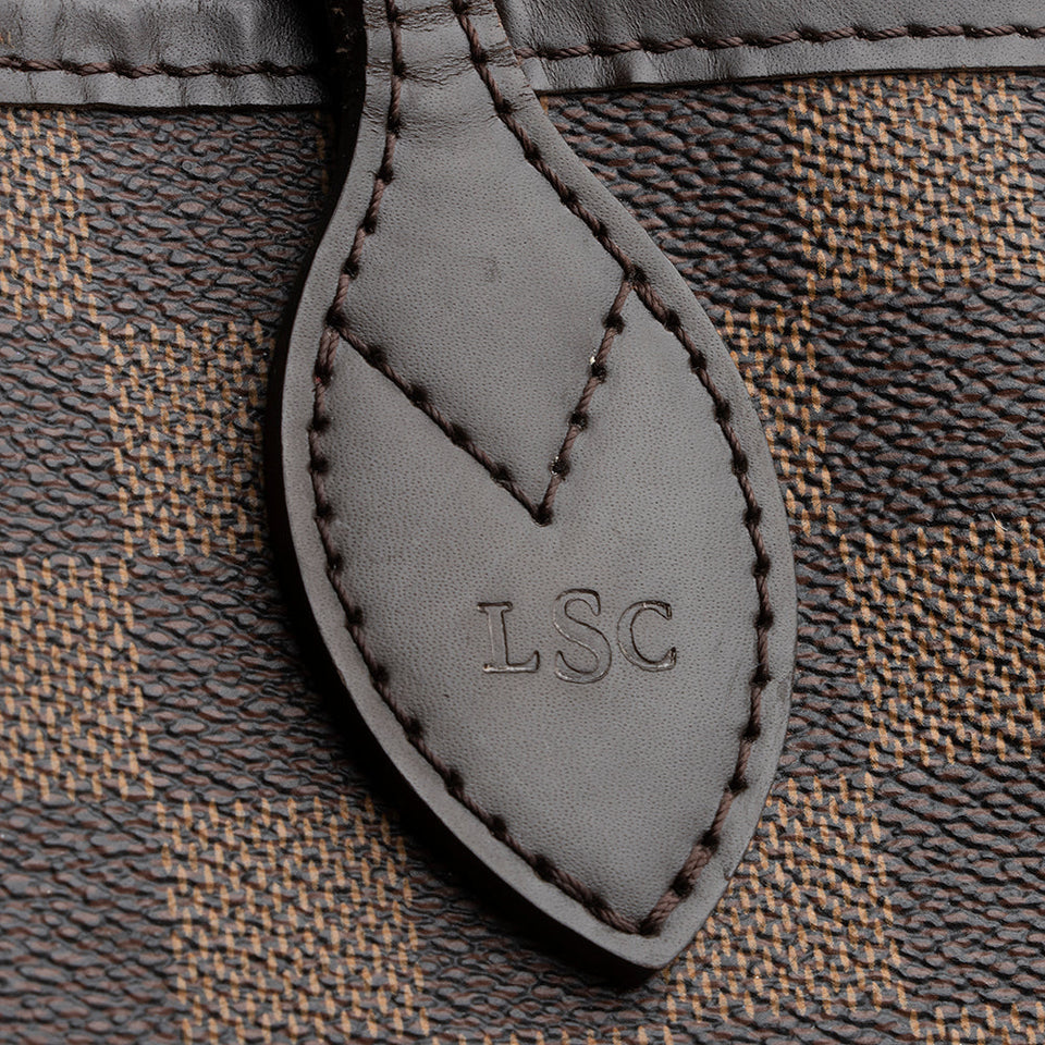 Louis Vuitton Damier Ebene Neverfull GM Tote (SHF-22140)