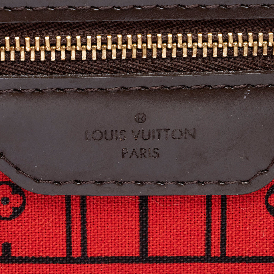 Louis Vuitton Damier Ebene Neverfull GM Tote (SHF-22140)
