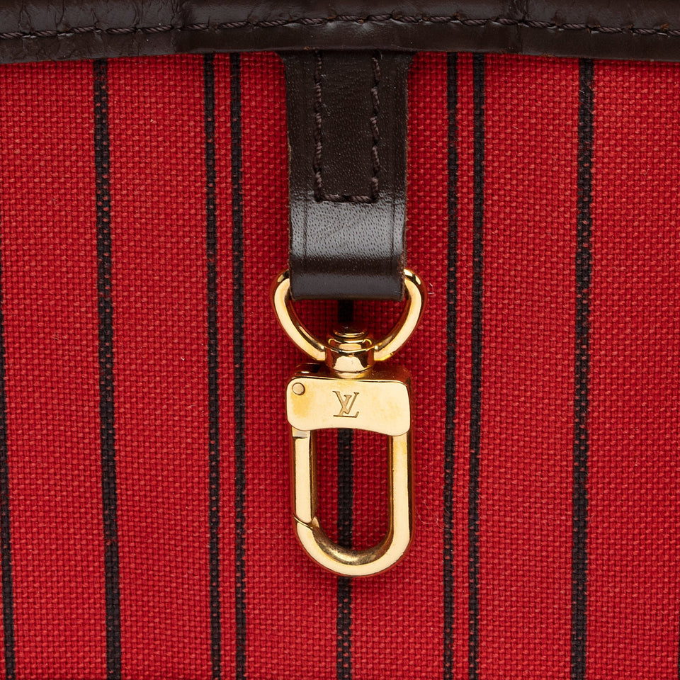 Louis Vuitton Damier Ebene Neverfull GM Tote (SHF-22164)