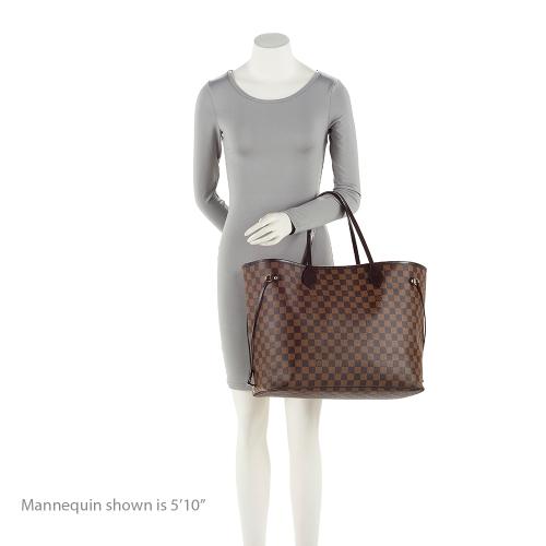 Louis Vuitton Damier Ebene Neverfull GM Tote (SHF-22164)