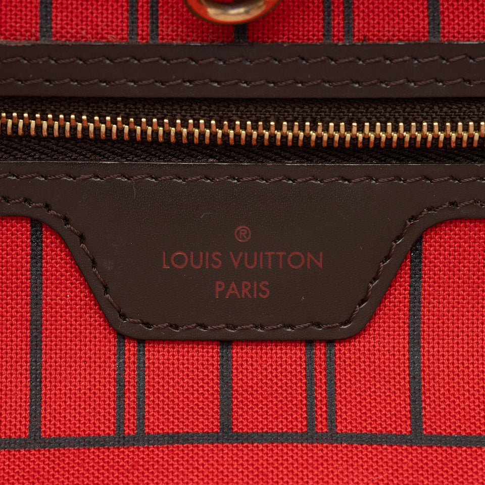 Louis Vuitton Damier Ebene Neverfull GM Tote (SHF-23718)