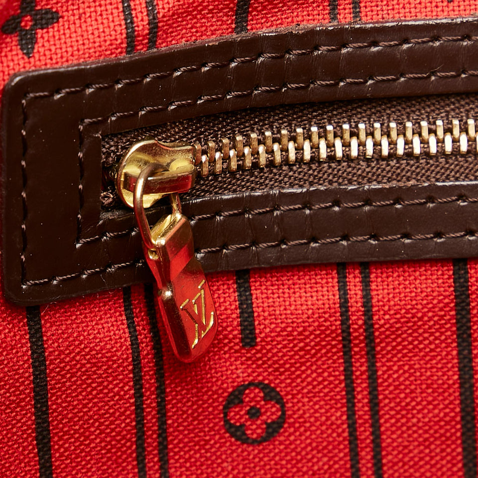 Louis Vuitton Damier Ebene Neverfull GM (SHG-34580)