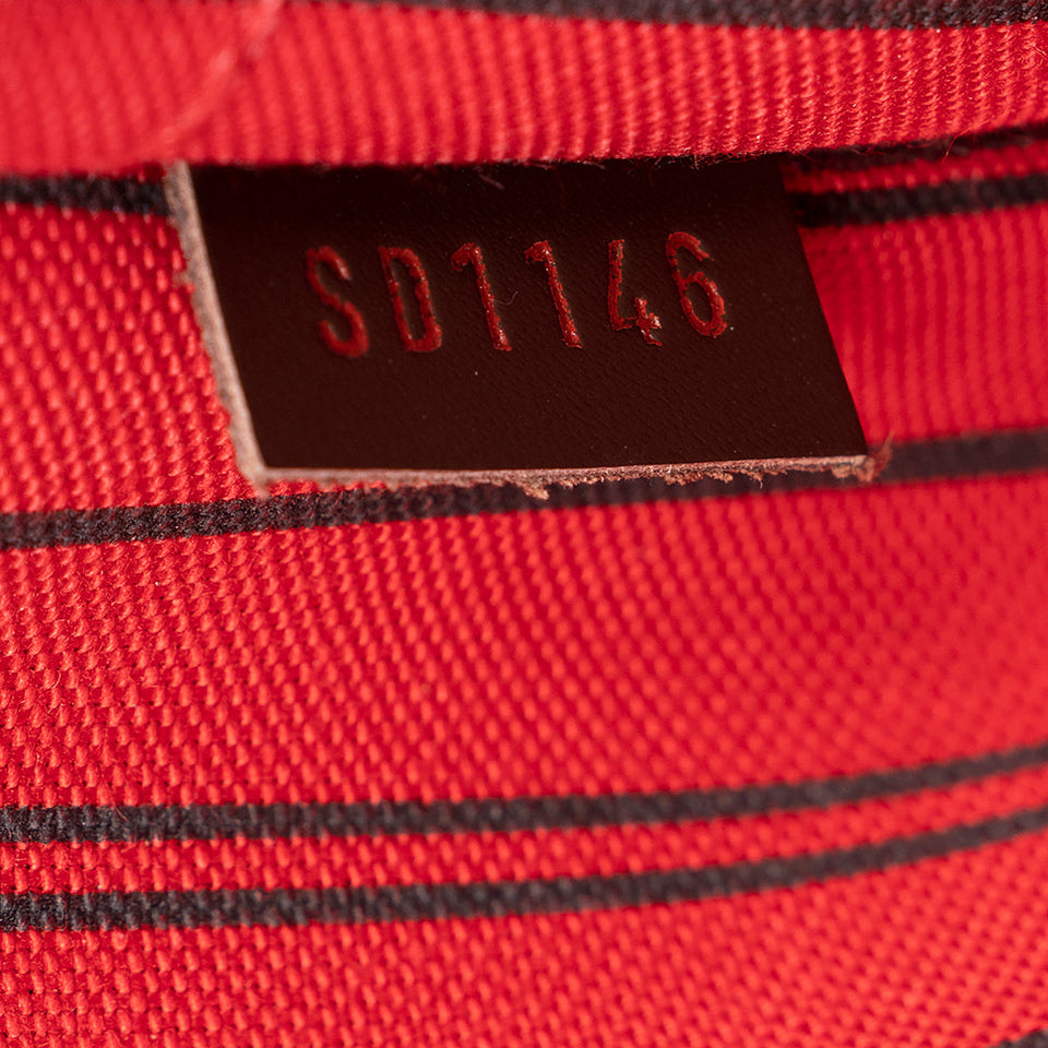 Louis Vuitton Damier Ebene Neverfull MM Pochette (SHF-20138)