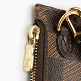 Louis Vuitton Damier Ebene Neverfull MM Pochette (SHF-23942)