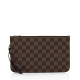 Louis Vuitton Damier Ebene Neverfull MM Pochette (SHF-kT5K5W)