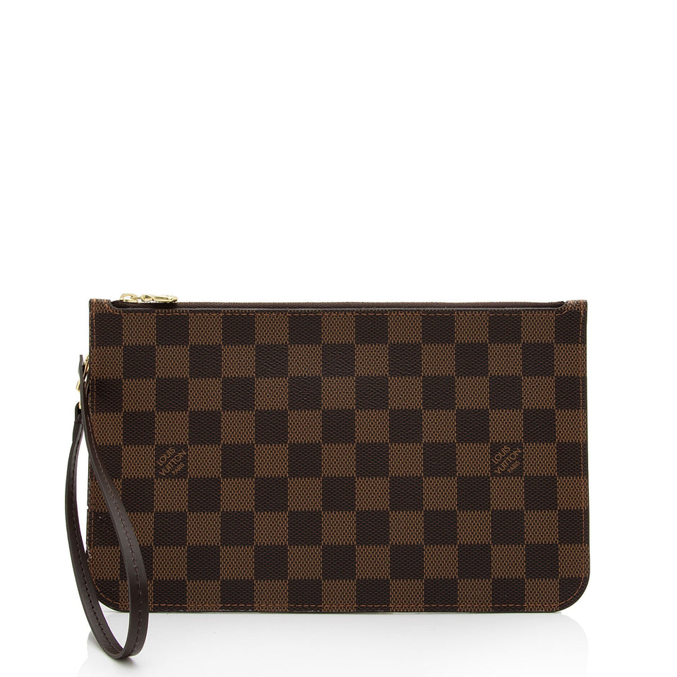 Louis Vuitton Damier Ebene Neverfull MM Pochette (SHF-oIYfs0)