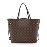 Louis Vuitton Damier Ebene Neverfull MM Tote (SHF-21394)