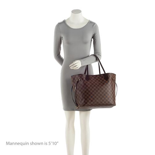 Louis Vuitton Damier Ebene Neverfull MM Tote (SHF-21394)