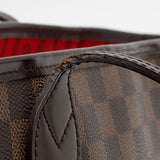 Louis Vuitton Damier Ebene Neverfull MM Tote (SHF-O62sUL)