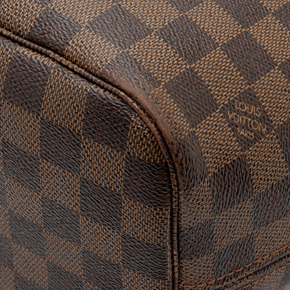 Louis Vuitton Damier Ebene Neverfull MM Tote (SHF-O62sUL)