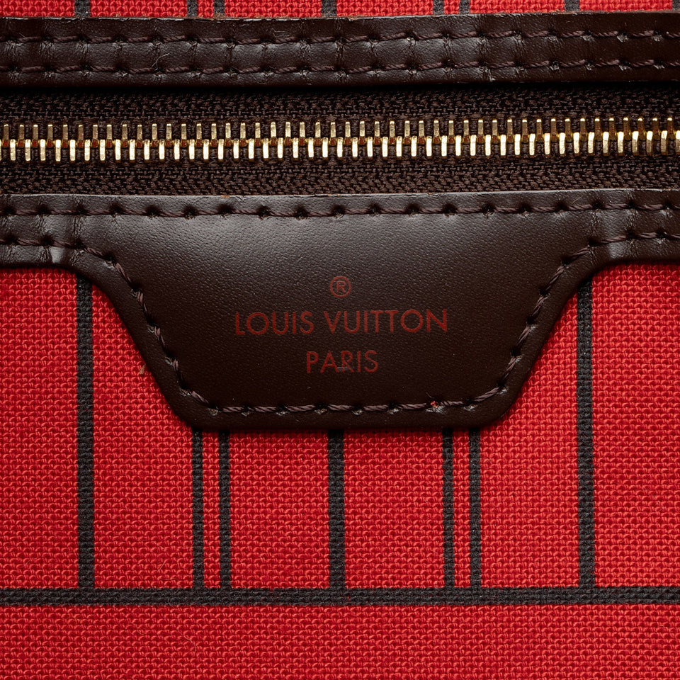 Louis Vuitton Damier Ebene Neverfull MM Tote (SHF-jXsB0m)