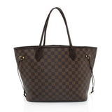 Louis Vuitton Damier Ebene Neverfull MM Tote (SHF-We5zC7)