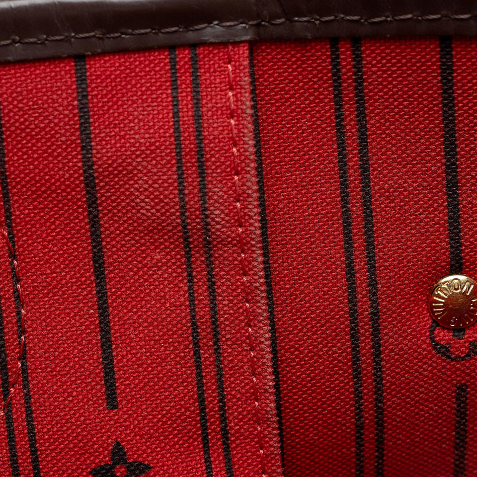 Louis Vuitton Damier Ebene Neverfull MM Tote (SHF-We5zC7)