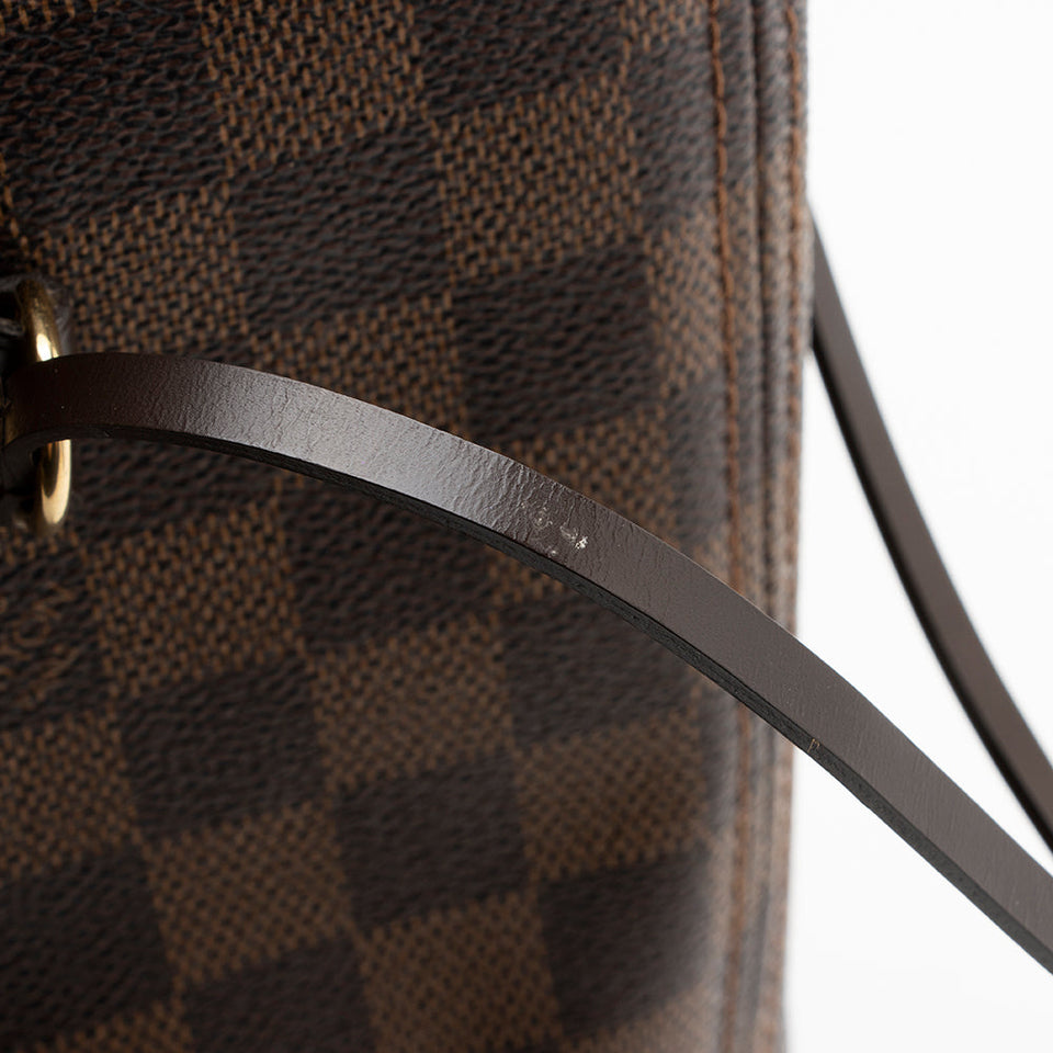 Louis Vuitton Damier Ebene Neverfull MM Tote (SHF-17773)