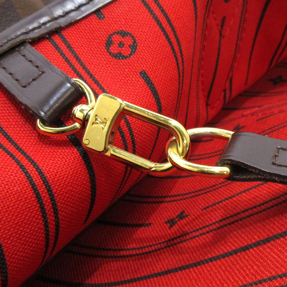 Louis Vuitton Damier Ebene Neverfull MM (SHG-whpvCS)