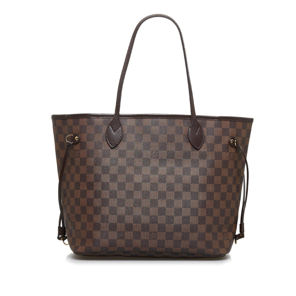 Louis Vuitton Damier Ebene Neverfull MM (SHG-XBh7tv)