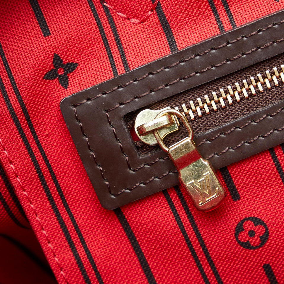 Louis Vuitton Damier Ebene Neverfull MM (SHG-XBh7tv)
