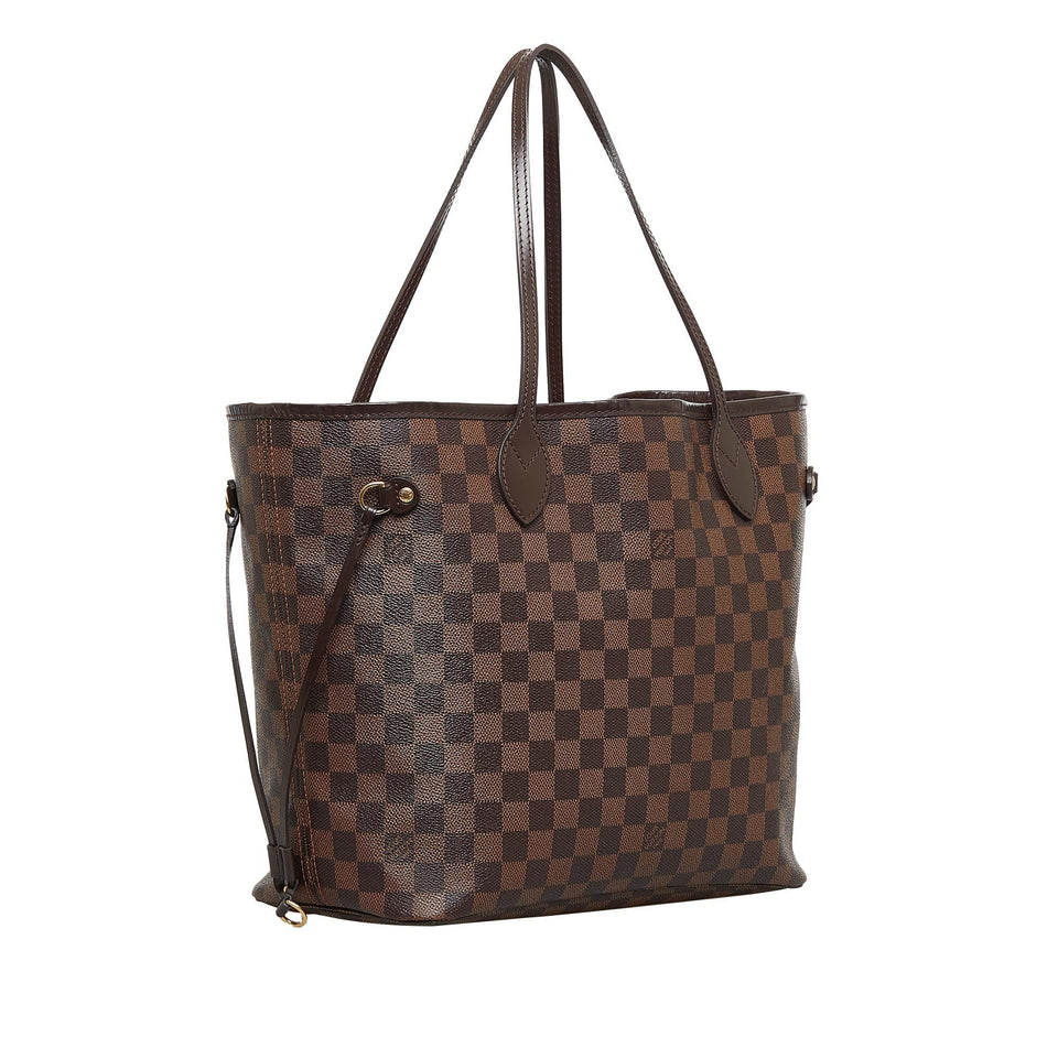 Louis Vuitton Damier Ebene Neverfull MM (SHG-AZZ2mI)