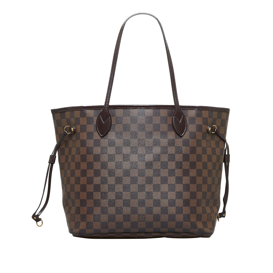 Louis Vuitton Damier Ebene Neverfull MM (SHG-cpqV2h)