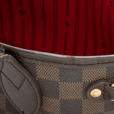 Louis Vuitton Damier Ebene Neverfull PM Tote (SHF-20385)