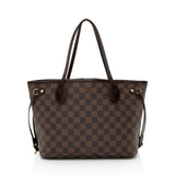 Louis Vuitton Damier Ebene Neverfull PM Tote (SHF-Q327eN)