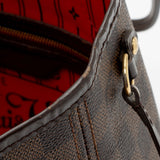Louis Vuitton Damier Ebene Neverfull PM Tote (SHF-Q327eN)