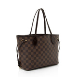 Louis Vuitton Damier Ebene Neverfull PM Tote (SHF-Q327eN)