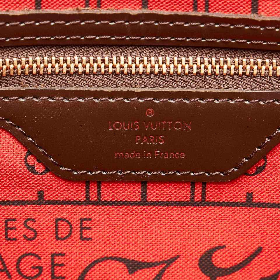 Louis Vuitton Damier Ebene Neverfull PM (SHG-35151)